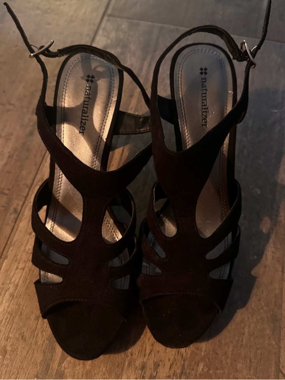 Born Black Studded Platform Sandals - Picture 2 of 7
